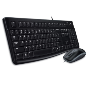 Logitech MK120 Classic Desktop Wired Keyboard + Mouse Combo