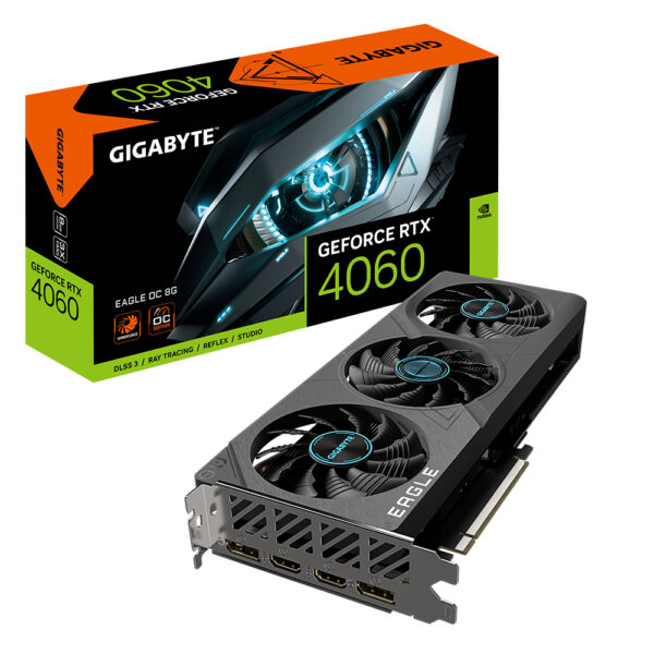 GIGABYTE NVIDIA GEFORCE RTX 4060 EAGLE OC 8GB GDDR6