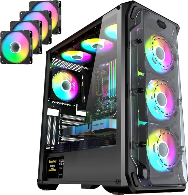 Full Set Gaming Pc With Monitor - Set A
