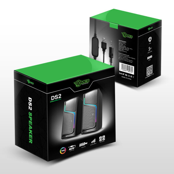 DMES DS2 USB-Enabled Dual Speaker